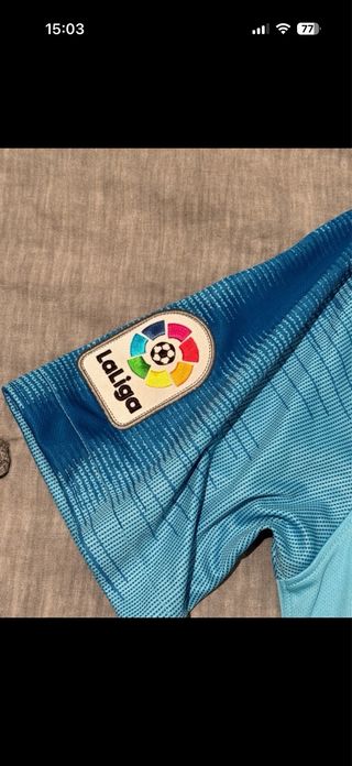 Camiseta Atlético de Madrid Nike Azul Talla M Nuev