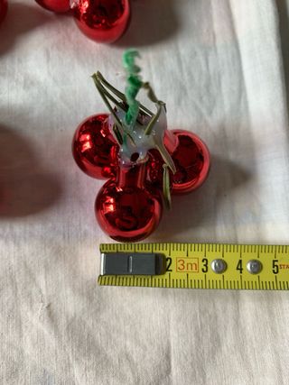 Palline Natalizie Rosse e Argento