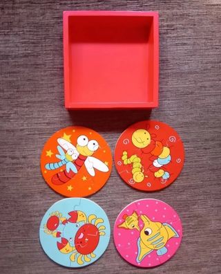 Juegos educativos de madera