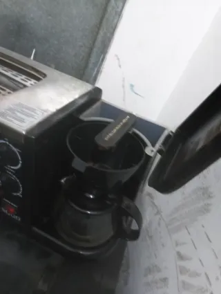 Cafetera, Horno y Tostadora 3 en 1 Sogo