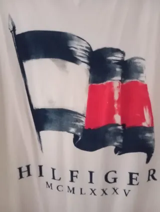 Camiseta Tommy Hilfiger Hombre Blanca