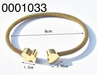 Pulsera Acero Inoxidable Dorado