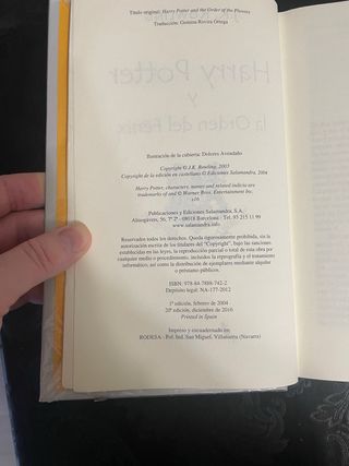 Harry Potter y la Orden del Fénix (Harry Potter...