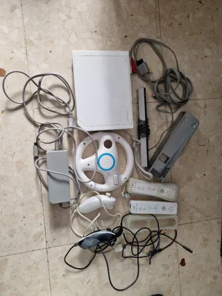Consola Nintendo Wii Blanca + Accesorios