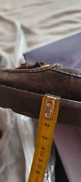 Zapatos Italianos de Salón de Piel Ante Marrones