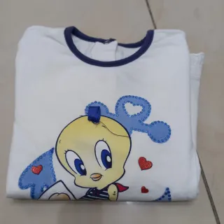 Maglietta Titti Looney Tunes marinaio