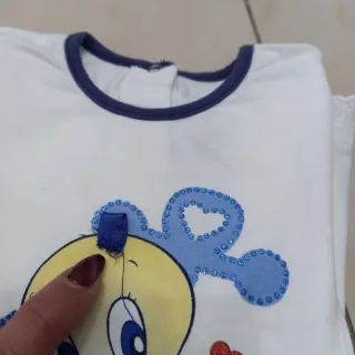 Maglietta Titti Looney Tunes marinaio