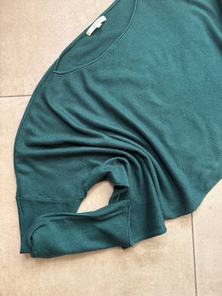 Maglione donna oversize verde