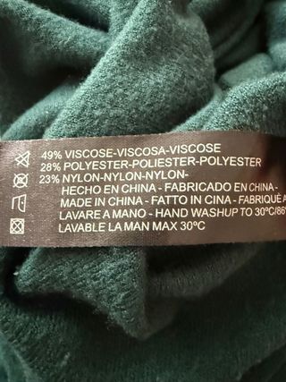 Maglione donna oversize verde