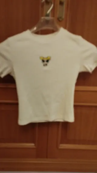 Camiseta Bershka Supernena Talla S