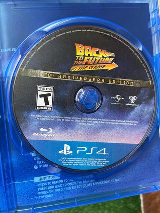 Back to the Future: The Game PS4 30th Anniversary