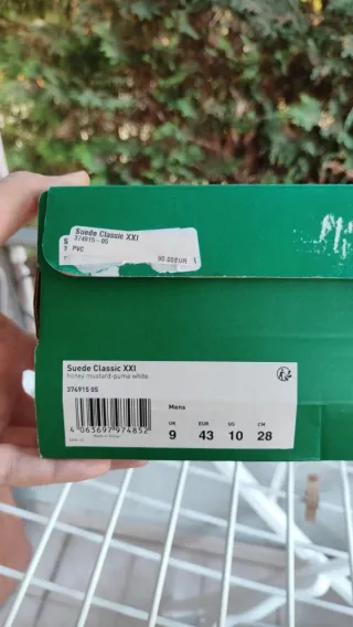 Puma Suede Classic XXL honey-mustard taglia 43