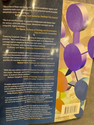 Exploring Corporate Strategy: Text and Cases (5...