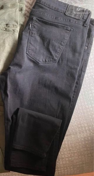 Pantalón Levi's Mujer Negro