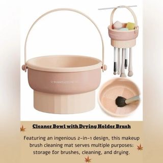 Nuevo Limpiador de Pinceles de Maquillaje