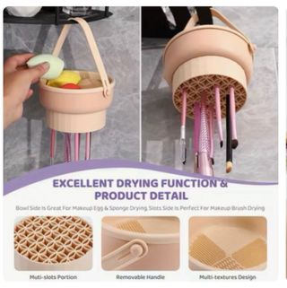 Nuevo Limpiador de Pinceles de Maquillaje