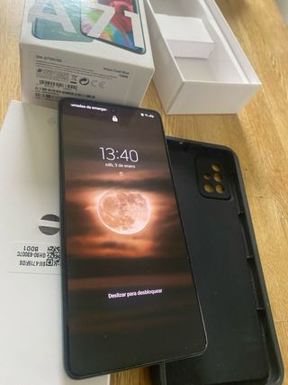 Samsung Galaxy A71 128GB Azul/Negro