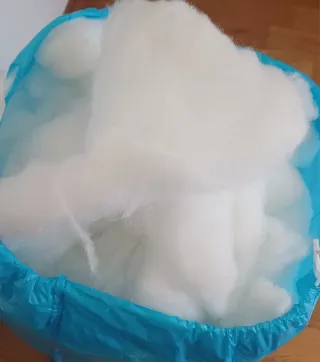 Fibra guata para relleno