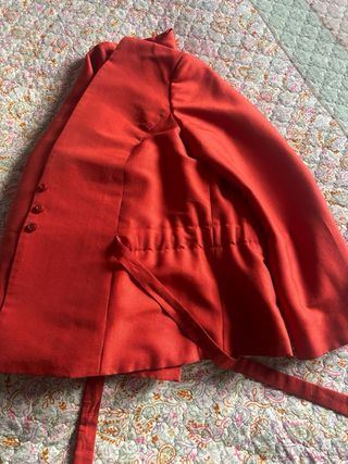 Giacca Luisa Spagnoli Arancione Seta