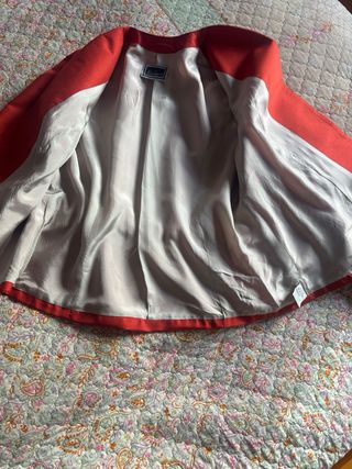 Giacca Luisa Spagnoli Arancione Seta