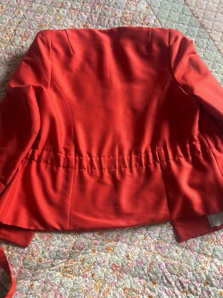 Giacca Luisa Spagnoli Arancione Seta