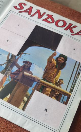 Álbum Cromos Sandokan Panini