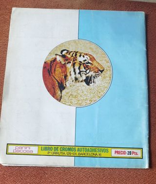 Álbum Cromos Sandokan Panini