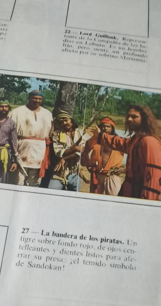 Álbum Cromos Sandokan Panini