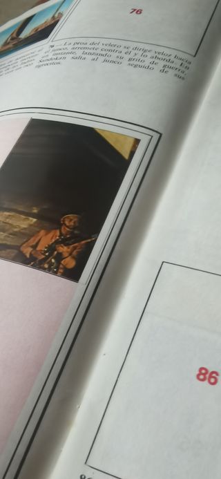 Álbum Cromos Sandokan Panini