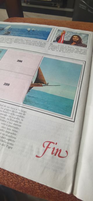 Álbum Cromos Sandokan Panini