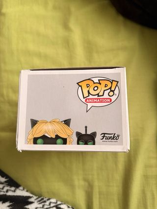 Funko Pop Cat Noir con Plagg 360