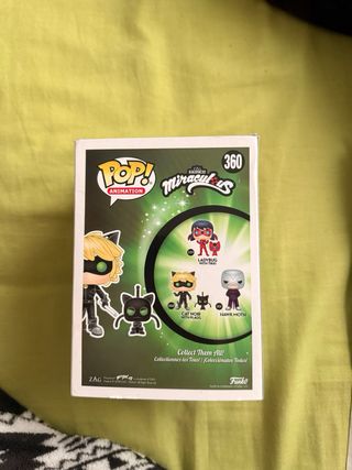 Funko Pop Cat Noir con Plagg 360