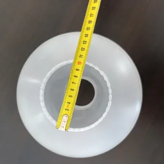 Pantalla lámpara cristal