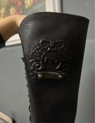 Stivali Nero Giardini Pelle Neri