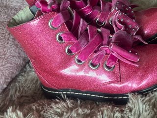 Stivaletti bambina glitter rosa 31