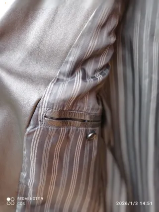 Chaqueta blazer americana piel cordero Springfield