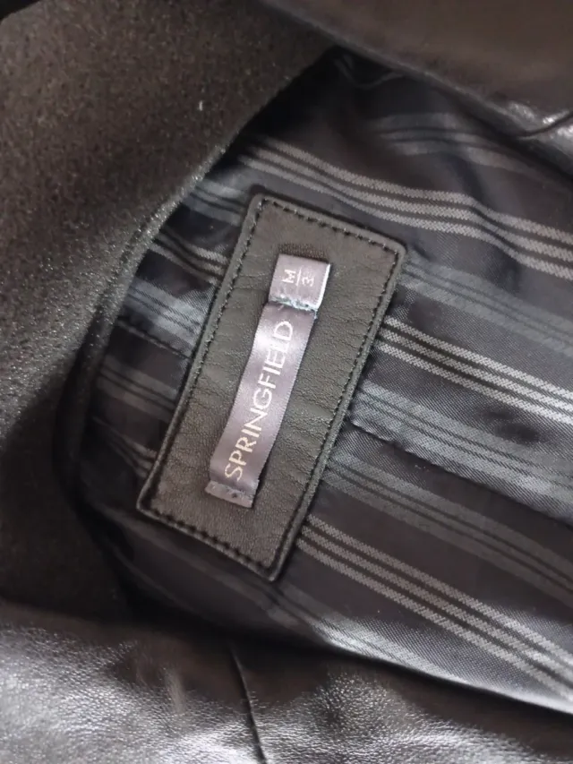 Chaqueta blazer americana piel cordero Springfield