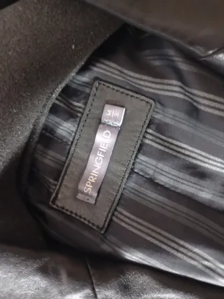 Chaqueta blazer americana piel cordero Springfield