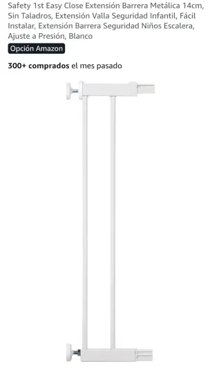 2 Barreras + 3 Extensiones