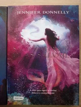 Saga Waterfire, libros 1.Deep Blue y 2.Rogue Wave