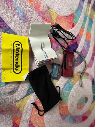 Nintendo Game Boy Micro Dorado/Rojo