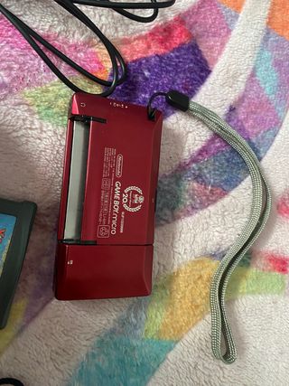 Nintendo Game Boy Micro Dorado/Rojo