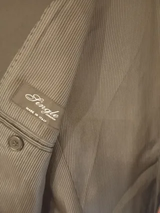 Giacca uomo elegante rossa fantasia 48