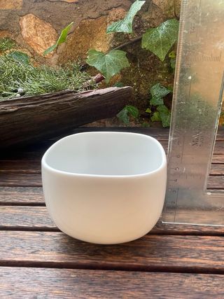 Bol porcelana SUOMI para salsa/leche/azúcar+tapa