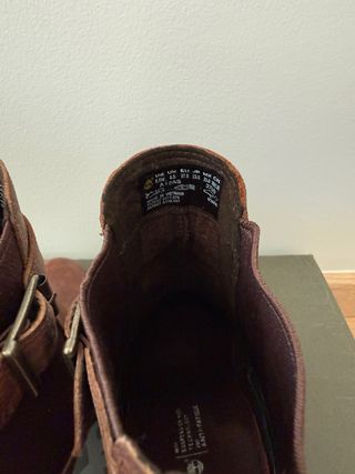 Botas Timberland Salto Alto Castanhas 37.5