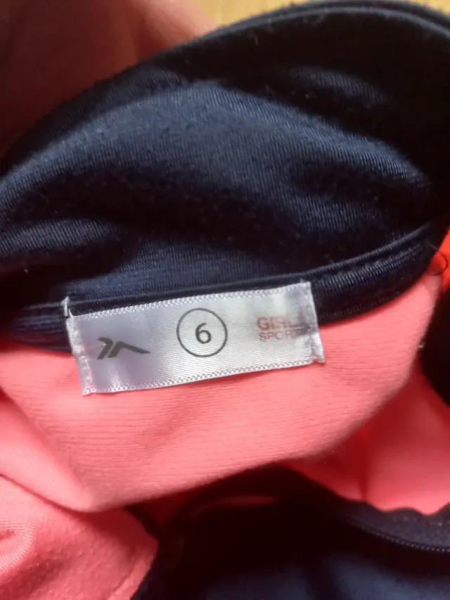 Chándal niña azul y rosa