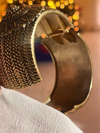 Pulsera Brazalete Vintage Dorado bohemio