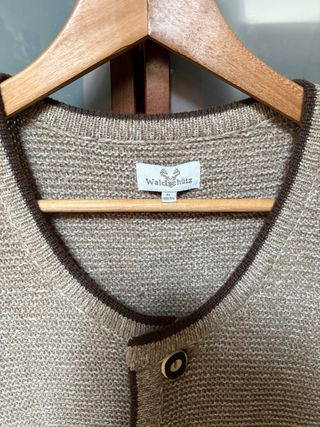 Chaleco vintage Waldschütz botones talla M