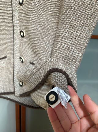 Chaleco vintage Waldschütz botones talla M