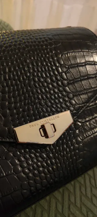 Borsa Pelle Paul Costelloe Nera